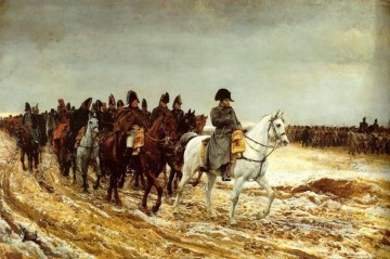 1861 年のフランス戦役 ジャン・ルイ・エルネスト・メソニエ Oil Paintings